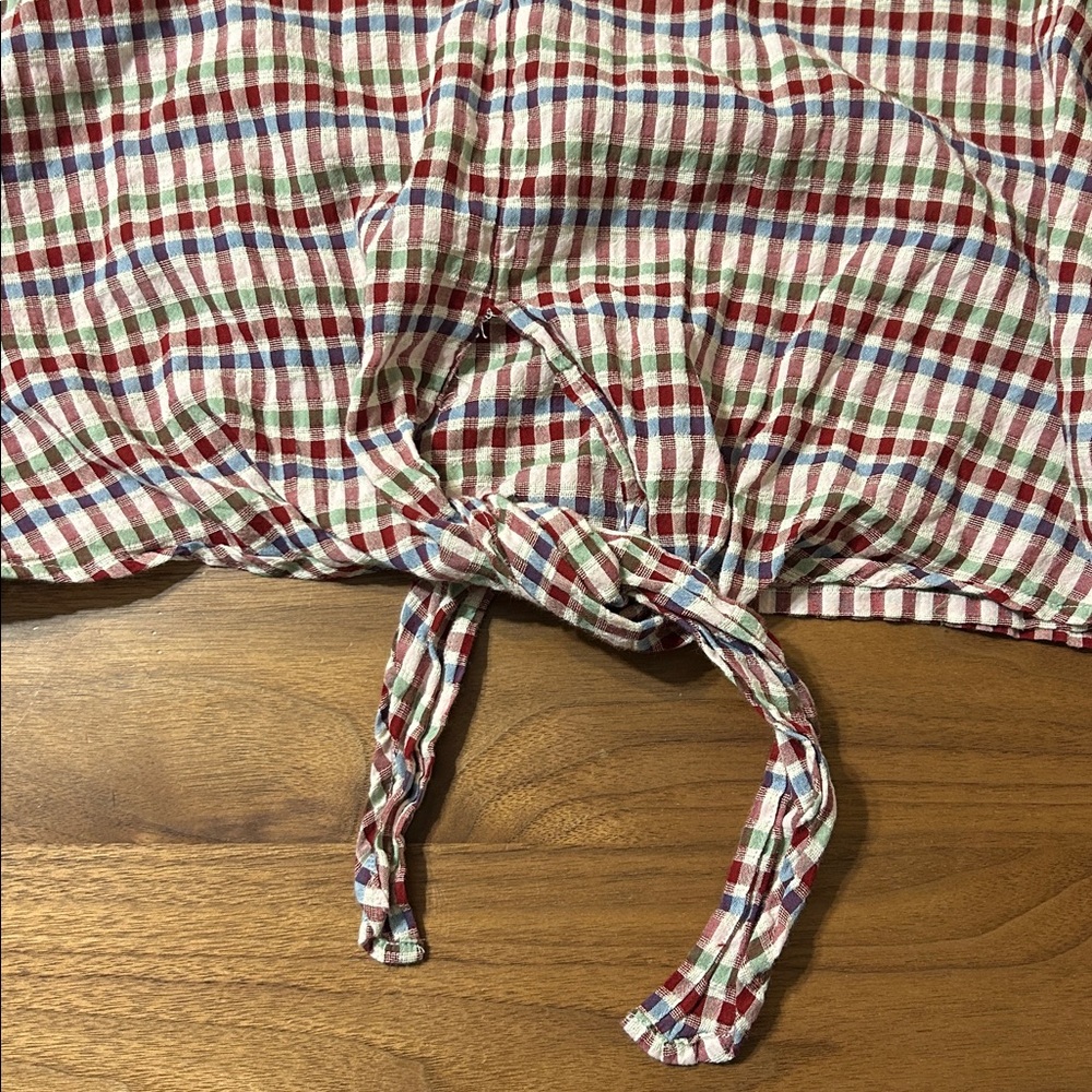 Madewell Multicolor Plaid Shirt Size XXS - Picture 7 of 7